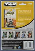 ARC Trooper Commander (Captain Fordo) from Star Wars - Vintage Collection - Basic Series manufactured by Hasbro [Back]