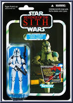 Clone Trooper (501st Legion) from Star Wars - Vintage Collection - Basic Series manufactured by Hasbro [Front]