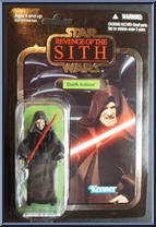 Darth Sidious from Star Wars - Vintage Collection - Foil Cards manufactured by Hasbro [Front]