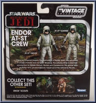 Endor AT-ST Crew from Star Wars - Vintage Collection - Exclusives - K-Mart manufactured by Hasbro [Back]