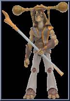 Gungan Warrior from Star Wars - Vintage Collection - Basic Series manufactured by Hasbro [Loose]