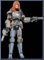 Shae Vizsla from Star Wars - Vintage Collection - Basic Series manufactured by Hasbro [Loose]