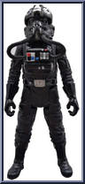 TIE Fighter Pilot from Star Wars - Vintage Collection - Basic Series manufactured by Hasbro [Loose]