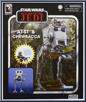 AT-ST & Chewbacca from Star Wars - Vintage Collection (2018) - Return of the Jedi manufactured by Hasbro [Back]