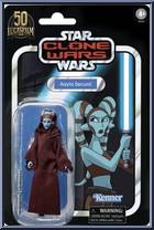 Aayla Secura from Star Wars - Vintage Collection (2018) - Clone Wars 2D Micro Series manufactured by Hasbro [Front]