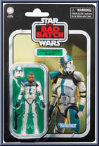 Clone Captain Howzer from Star Wars - Vintage Collection (2018) - Bad Batch manufactured by Hasbro [Front]