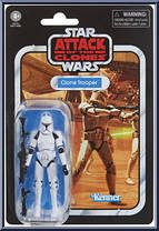 Clone Trooper from Star Wars - Vintage Collection (2018) - Attack of the Clones manufactured by Hasbro [Front]