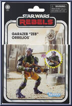 Garazeb "Zeb" Orrelios from Star Wars - Vintage Collection (2018) - Rebels manufactured by Hasbro [Front]