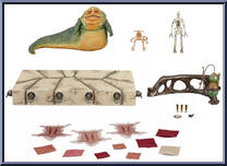 Jabba The Hutt Action Playset from Star Wars - Vintage Collection (2018) - Return of the Jedi manufactured by Hasbro [Loose]