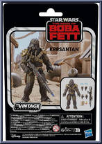 Krrsantan from Star Wars - Vintage Collection (2018) - Book of Boba Fett manufactured by Hasbro [Back]
