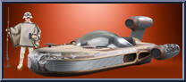 Landspeeder (Luke Skywalker) from Star Wars - Vintage Collection (2018) - A New Hope manufactured by Hasbro [Loose]