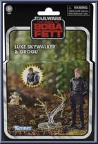 Luke Skywalker & Grogu from Star Wars - Vintage Collection (2018) - Book of Boba Fett manufactured by Hasbro [Front]