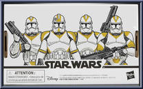 Phase II Clone Trooper (212th) from Star Wars - Vintage Collection (2018) - Clone Wars manufactured by Hasbro [Back]