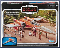 Poe Dameron's X-Wing Fighter from Star Wars - Vintage Collection (2018) - Rise of Skywalker manufactured by Hasbro [Front]