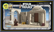 Streets of Mos Eisley from Star Wars - Vintage Collection (2018) - A New Hope manufactured by Hasbro [Back]