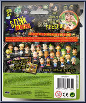 Matty Manure & Butt Breath Bob from Stink Blasters - Minis manufactured by Spinmaster [Back]