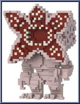 Demogorgon (Open Face) (8-Bit)  from Stranger Things - Pop! Vinyl Figures manufactured by Funko [Loose]