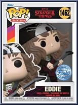 Eddie (Guitar / Metallic)  from Stranger Things - Pop! Vinyl Figures manufactured by Funko [Front]