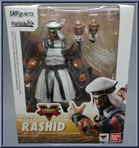 Rashid from Street Fighter - S.H. Figuarts manufactured by Bandai [Front]
