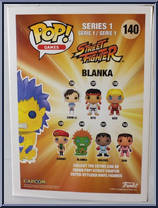 Blanka from Street Fighter - Pop! Vinyl Figures manufactured by Funko [Back]