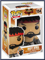 Hot Ryu from Street Fighter - Pop! Vinyl Figures manufactured by Funko [Front]