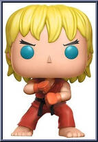 Ken from Street Fighter - Pop! Vinyl Figures manufactured by Funko [Loose]