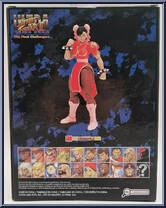 Chun-Li (Player 2 - Red Version) from Street Fighter - Ultra Street Fighter II manufactured by Jada Toys [Back]