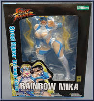 Rainbow Mika from Street Fighter - Statues manufactured by Kotobukiya [Front]