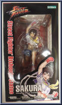 Sakura from Street Fighter - Statues manufactured by Kotobukiya [Front]