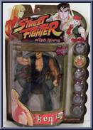 Ken (Player Two, Blue) from Street Fighter - Round 1 manufactured by ReSaurus [Front]