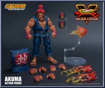 Akuma / Gouki (Nostalgia Costume) from Street Fighter - Basic Series manufactured by Storm Collectibles [Loose]