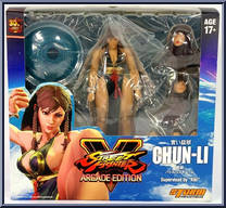 Chun-Li (Arcade Edition) (Black Outfit) from Street Fighter - Basic Series manufactured by Storm Collectibles [Front]