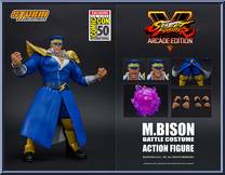 M. Bison (Battle Costume) from Street Fighter - Basic Series manufactured by Storm Collectibles [Loose]