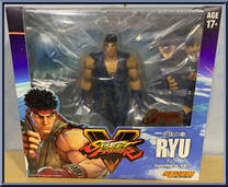 Ryu (Blue Outfit / Blue Gloves) from Street Fighter - Basic Series manufactured by Storm Collectibles [Front]