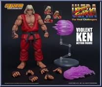 Violent Ken (USFII) (Convention Edition) from Street Fighter - Basic Series manufactured by Storm Collectibles [Loose]