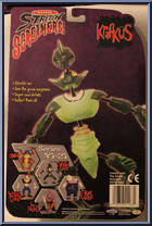 Krackus from Stretch Screamers - Mini manufactured by Toy Quest [Back]