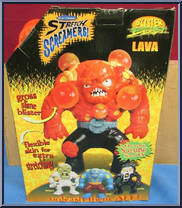 Lava from Stretch Screamers - Blister Beasts manufactured by Toy Quest [Back]
