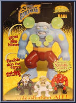 Rage from Stretch Screamers - Blister Beasts manufactured by Toy Quest [Back]