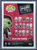 Killer Croc (Hooded) from Suicide Squad - Pop! Vinyl Figures manufactured by Funko [Back]