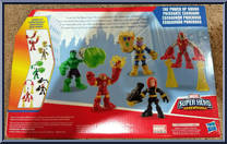 Power Up Squad from Super Hero Adventures - Box Sets manufactured by Hasbro [Back]