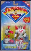 Superman (Neutron Star) from Superman - Animated Series - Series 1 manufactured by Kenner [Front]