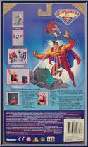 Superman (X-Ray Vision) from Superman - Animated Series - Series 4 manufactured by Kenner [Back]