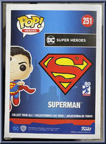 Superman (Specialty Series) from Superman - Pop! Vinyl Figures manufactured by Funko [Back]