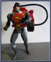 Superman (Ultra Heat Vision) from Superman - Man of Steel - Deluxe Figures manufactured by Kenner [Loose]