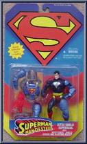 Superman (Ultra Shield) from Superman - Man of Steel - Basic Series manufactured by Kenner [Front]