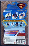 Clark to Superman from Superman Returns - Basic Series manufactured by Mattel [Back]