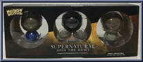 Sam / Dean / Castiel from Supernatural - Dorbz manufactured by Funko [Back]
