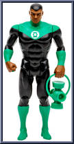 Green Lantern (John Stewart) from Super Powers - Basic Series manufactured by McFarlane [Loose]
