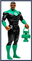 Green Lantern (John Stewart) from Super Powers - Basic Series manufactured by McFarlane [Loose]