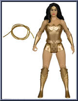 Wonder Woman (Gold) from Super Powers - Basic Series manufactured by McFarlane [Loose]